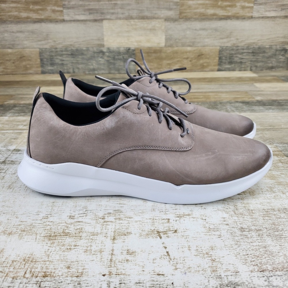 Cole Haan Grand Crosscourt Runox Mens Shoes Sz 11.5 Gray Nubuck Lace Up Sneakers